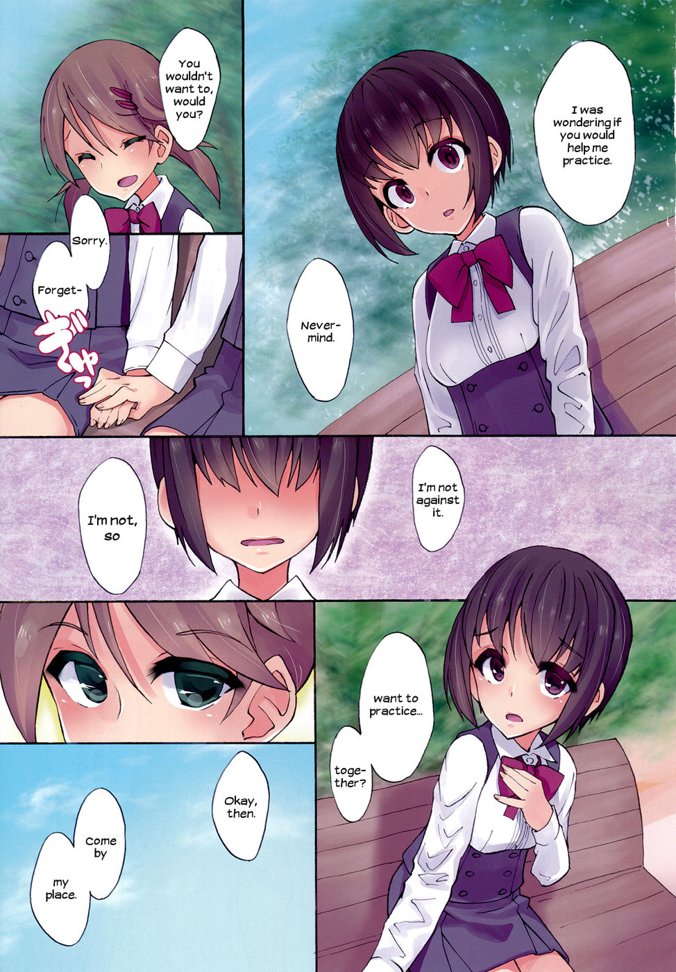 Hentai Manga Comic-Sex Practice with my Futanari Best Friend-Read-4